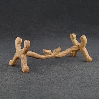 SHGUOMSC Portaespadas de Madera, pequeño Expositor, Adornos artesanales tallados en Madera - N.º 1: 12 cm de Largo(No. 4 Length: 18.5 cm)