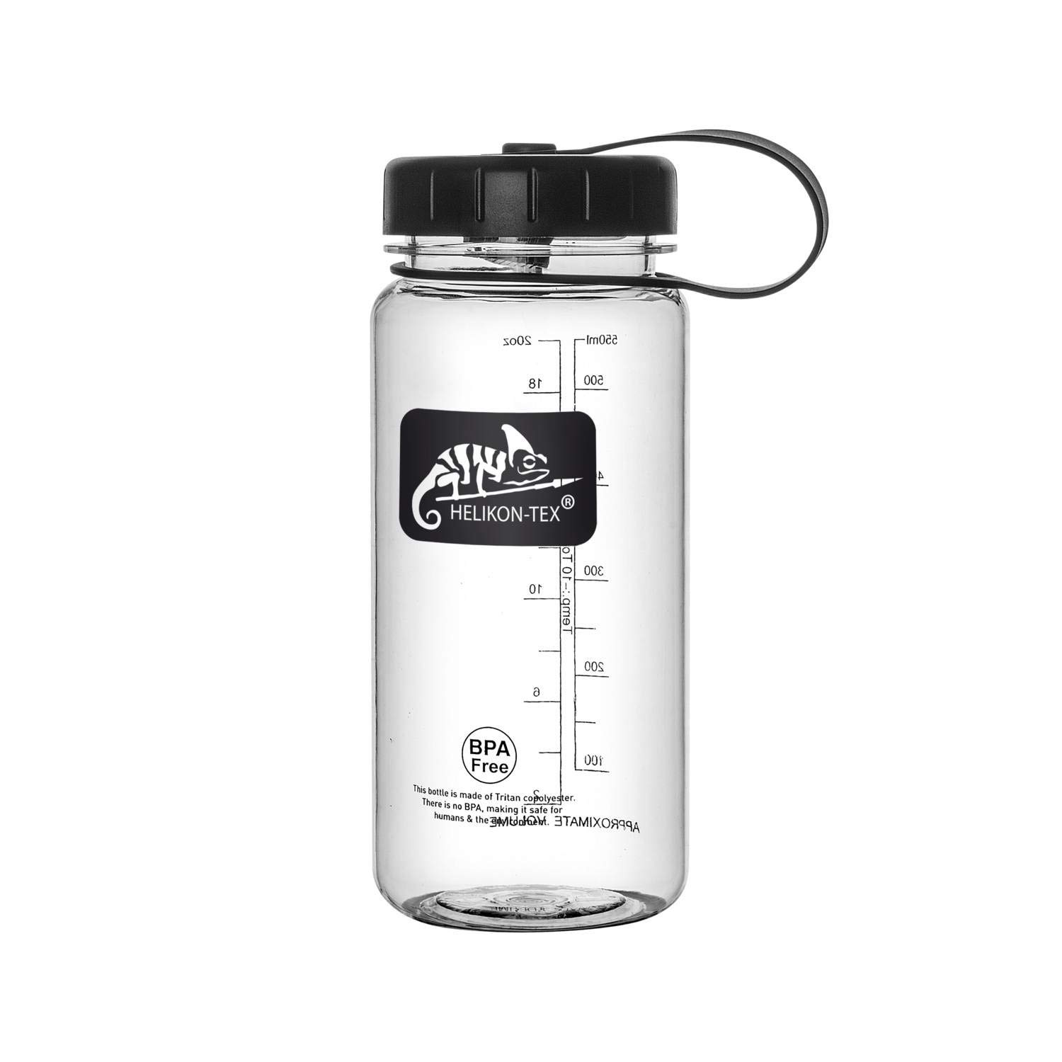 Helikon-Tex Klar Tritan Bottle Wide Mouth 550 Ml - Tritan Clear