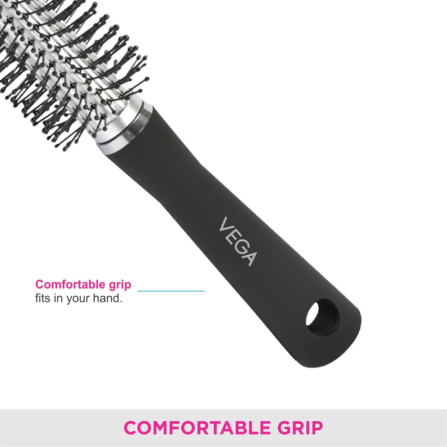 Vega Basic Collection Hair Brush - Round R10-RB 1 Pcs by Vega Product