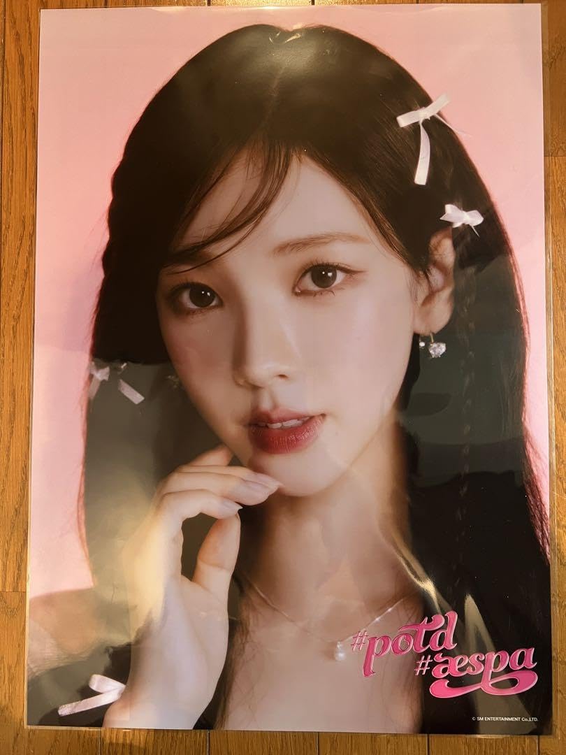 Amazon.co.jp: aespa potd カリナ ウィンター クリアポスター 展示会