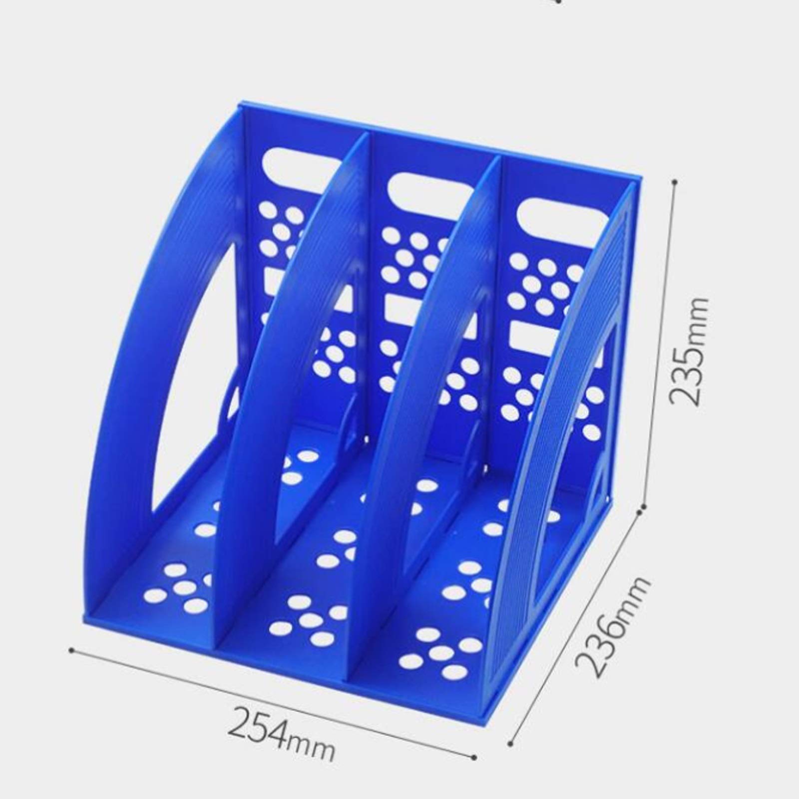 Soporte Para Carpetas De Revistas, 3/4 Secciones, Estante Para Documentos, Estantería De Plástico, Bandeja De Papel A4, Soporte Para Archivos De Oficina, Organizador De Suministros Escolares, Organiz