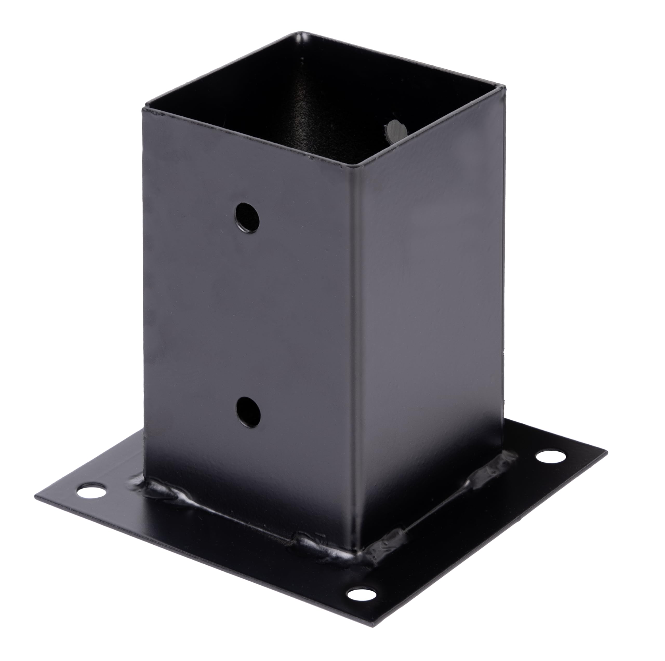Alberts 215514 Aufschraubhülse - schwarz - kunststoffbeschichtet - 91 x 91 mm