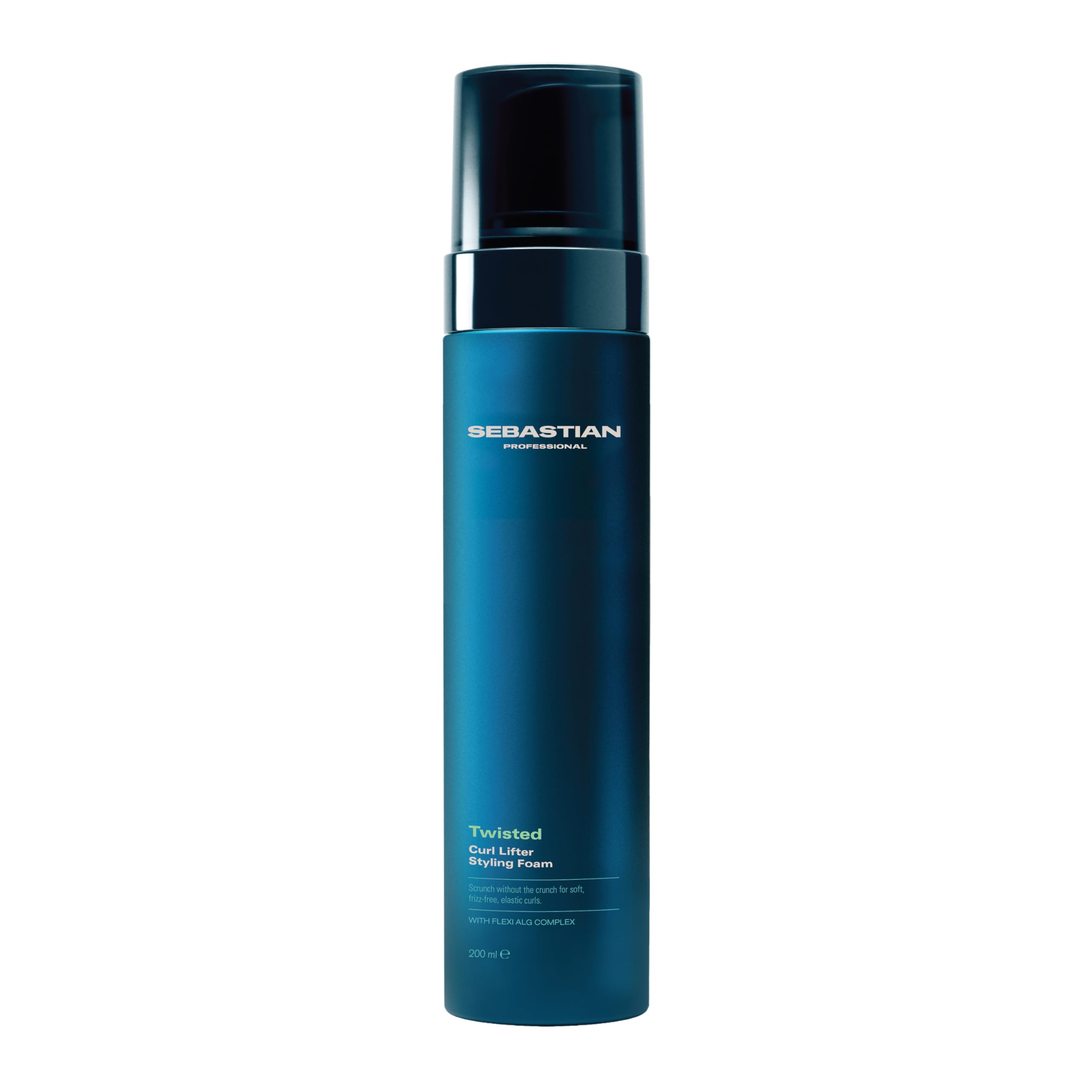 Sebastian Professional Twisted Curl Lifter | Espuma de Styling | Rizos Sin Encrespamiento ni Sensación Pegajosa | Definición y Flexibilidad para Rizos y Ondas | Ideal para Cabello Rizado | 200ml