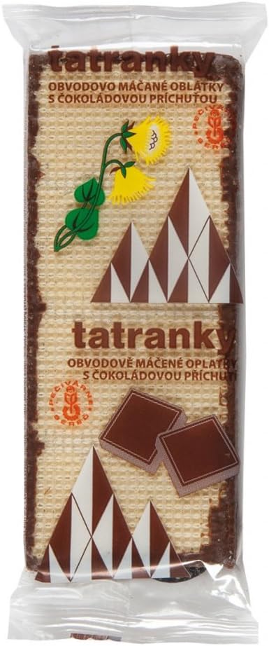 Tatranky Cocoa 5-pack 5x33g/5x1 oz Wafer with Cocoa Filling