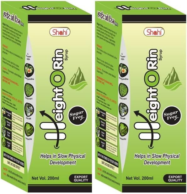 Shahi - Height O Rin Syrup - 200 ml (Pack of 2)