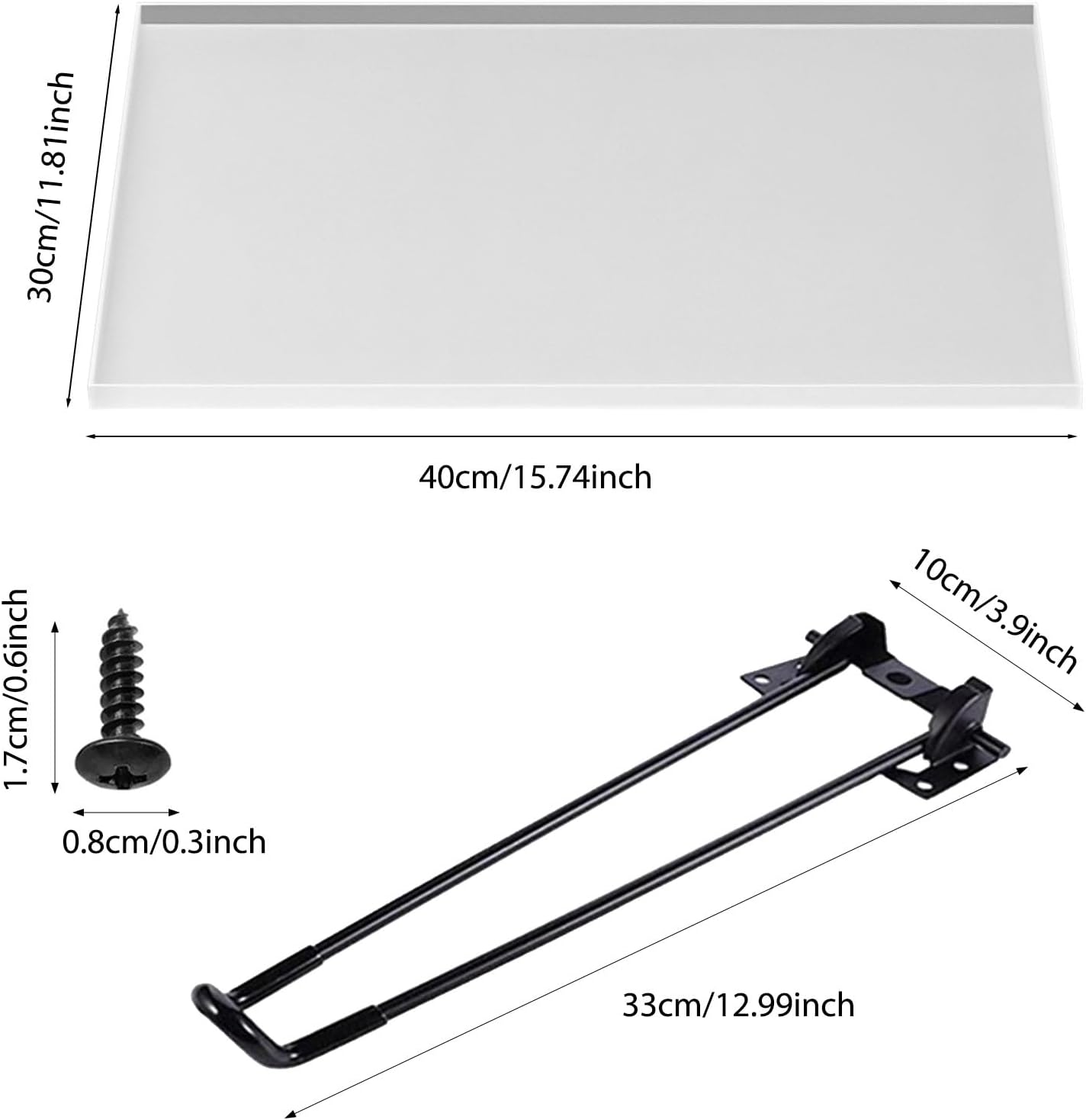 Rectangle Epoxy Resin Molds for Table, 12 x 16 Inch Resin Table Silicone Molds with Legs for River Table, DIY Crafts, Cutting Board, Desktop Decoration