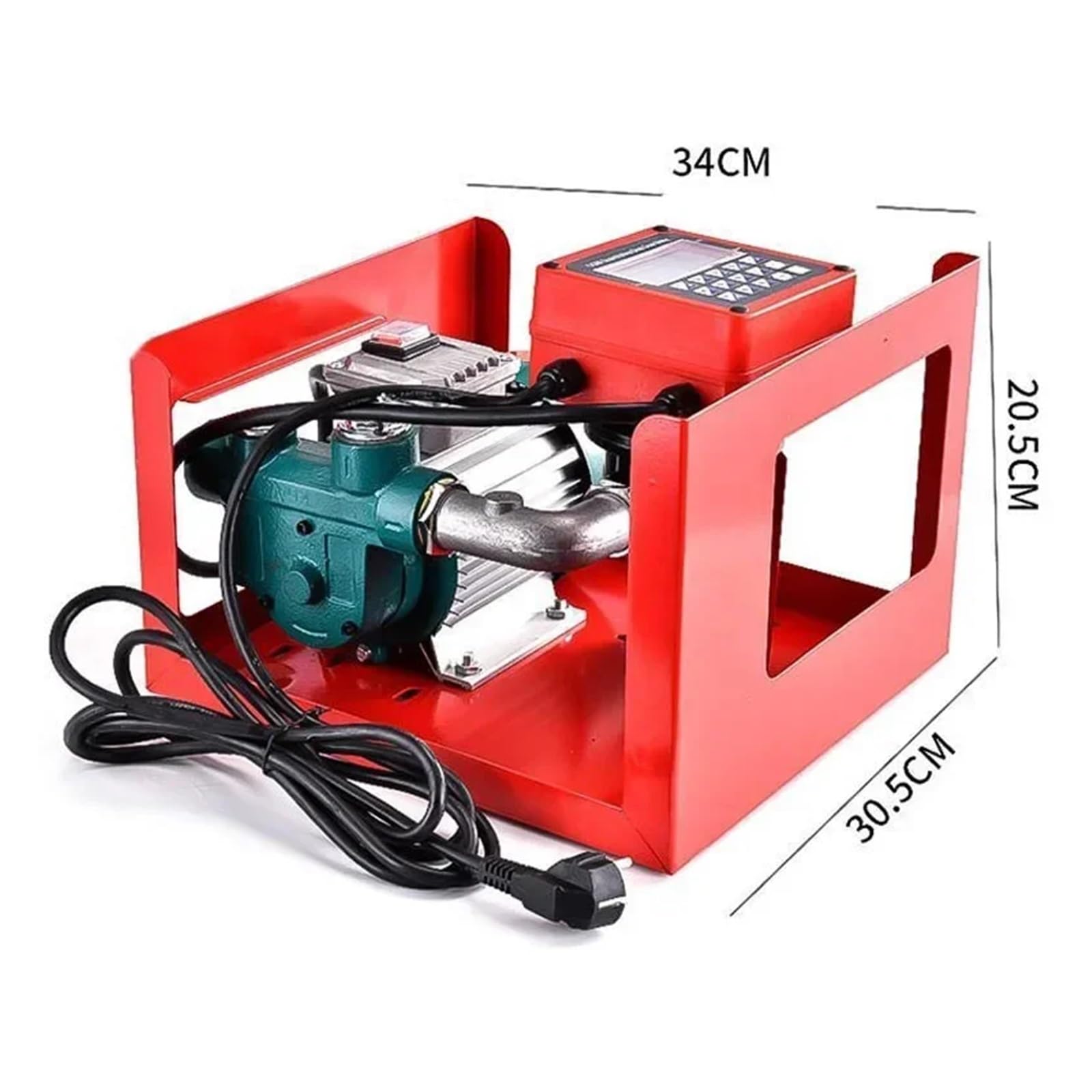 Dystrybutory benzyny samochodowej 1500W montowany w pojeździe mały dystrybutor paliwa 12v24v220 pompa olejowa pompa wysokoprężna o dużym przepływie automatyczna elektroniczna pompa olejowa dozująca do