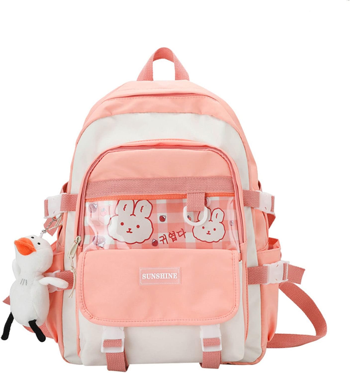 Amazon.com: Kawaii Mochila de anime japonés Harajuku - Mochila escolar para  mujeres y adolescentes, Rosa/Rebel Fun. : Ropa, Zapatos y Joyería