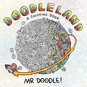Book cover DoodleLand: A Coloring Book