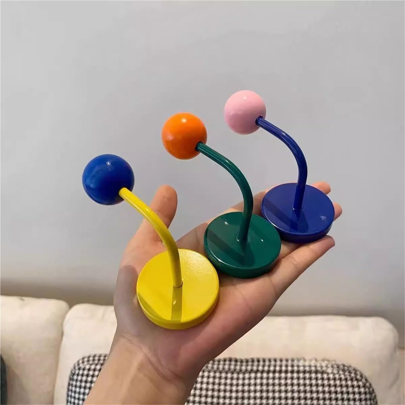 2 bunte Magnethaken Für Das Aufhängen