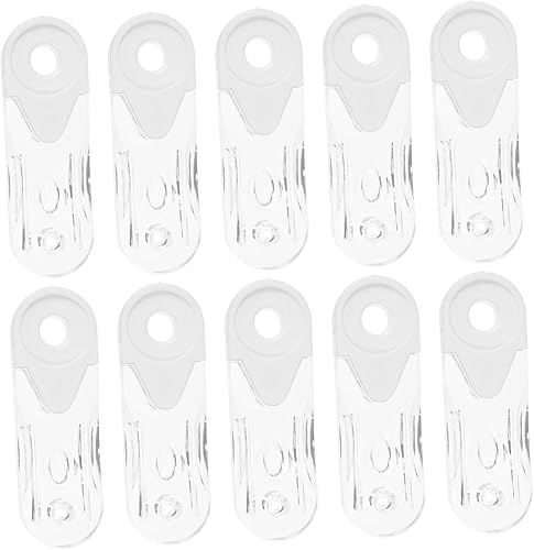 Cabilock 10 Uds. Asa de persiana enrollable, persianas interiores, persianas de tensión, cortinas transparentes, dispositivo de tensión, persianas