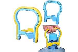 2 Pack 5 Gallon Water Bottle Holder with Ergonomic Grip Handle