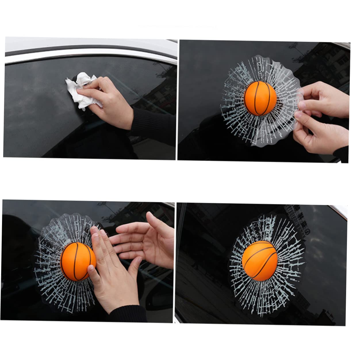 Adesivo Per Finestrino Auto In Vinile Con Squadra Sportiva - Italia - Foto 5