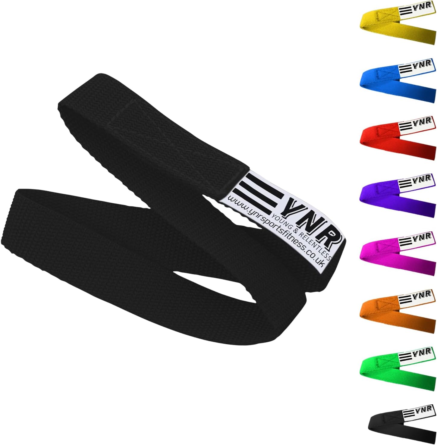 YNR Figure 8 Lifting Straps - Gymnastic Bar Loops, Palm Protection Guards, Deadlift & Weight Lifting Straps, Hand Wrist Strap for Weight Lift