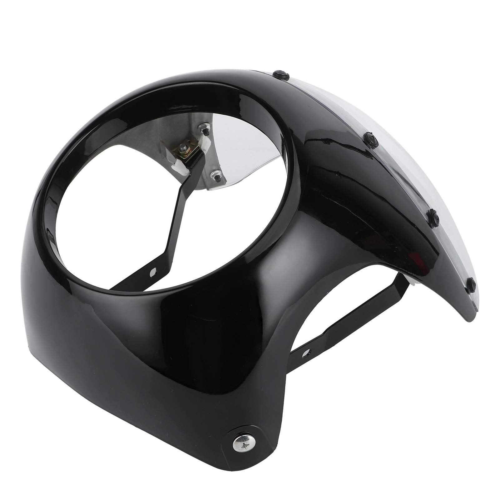 Amazon | 7インチ防風バイク用ビキニカウル カウル取付セット ヘッド