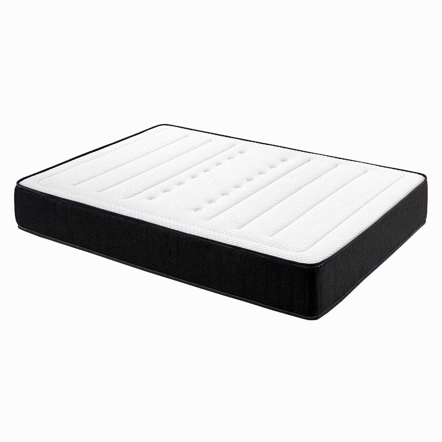 MAXCOLCHON Colchón Viscoelástico Confort Plus de Alta Firmeza y 27cm para Alineación Espinal y Descanso Transpirable Antiácaros 150x190 cm