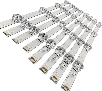 8 قطع / مجموعة استبدال شريط LED مناسب لـ LG LC420DUE 42LB5500 42LB5800 42LB560 مناسب لـ INNOTEK DRT 3.0 42 بوصة A B 6916L-1710B 6916L-1709B