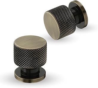 LAPO Aluminum Drawer Knob,Cabinet Knobs, Drawer Pulls - Sleek Antique Finish - Perfect for Home & Office Drawers - Pack of 2