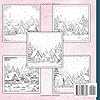 Cottages in Frost: A Cozy Christmas Adult Coloring Book #1