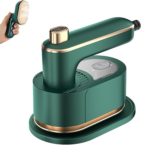 Miniatura 1 de Mini plancha de vapor para ropa, plancha de vapor portátil para eliminar arrugas de 360, mini plancha de vapor para ropa, tamaño de viaje, con mango