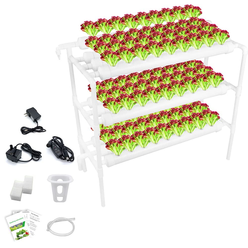 Buy WE NFT System Hydroponic 3 Layers 90 Sites Grow Kit for Growing