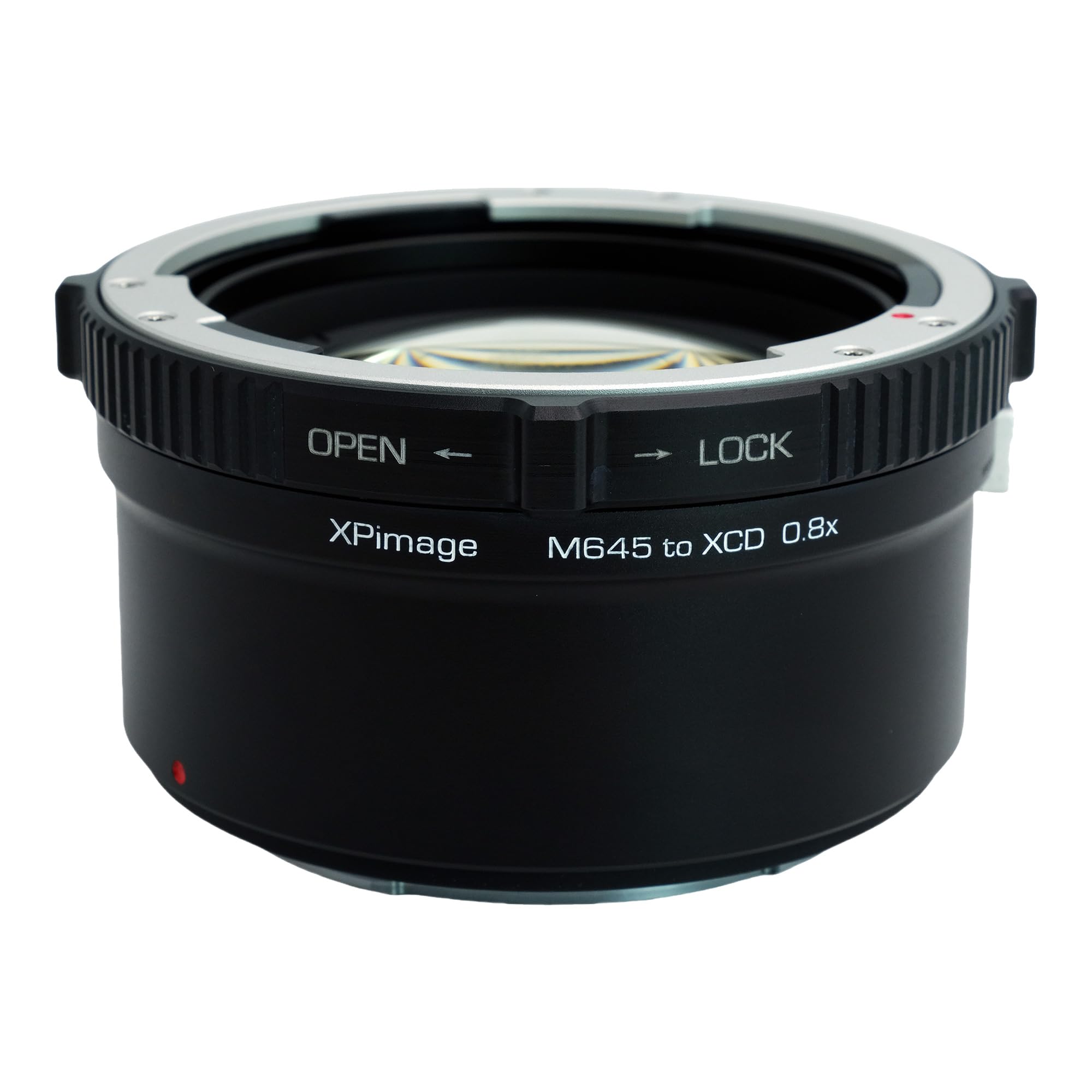 XPIMAGE Speedbooster 0.8X Optical Focal Reducer Adapter Compatible with Mamiya 645 Lens for Hasselblad XCD Cameras