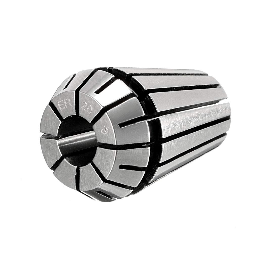 sourcing map Mandrin Ressort Serrage Pince Serrage Ressort Collet pour outil fraisage tour machine gravure CNC ER20-8mm