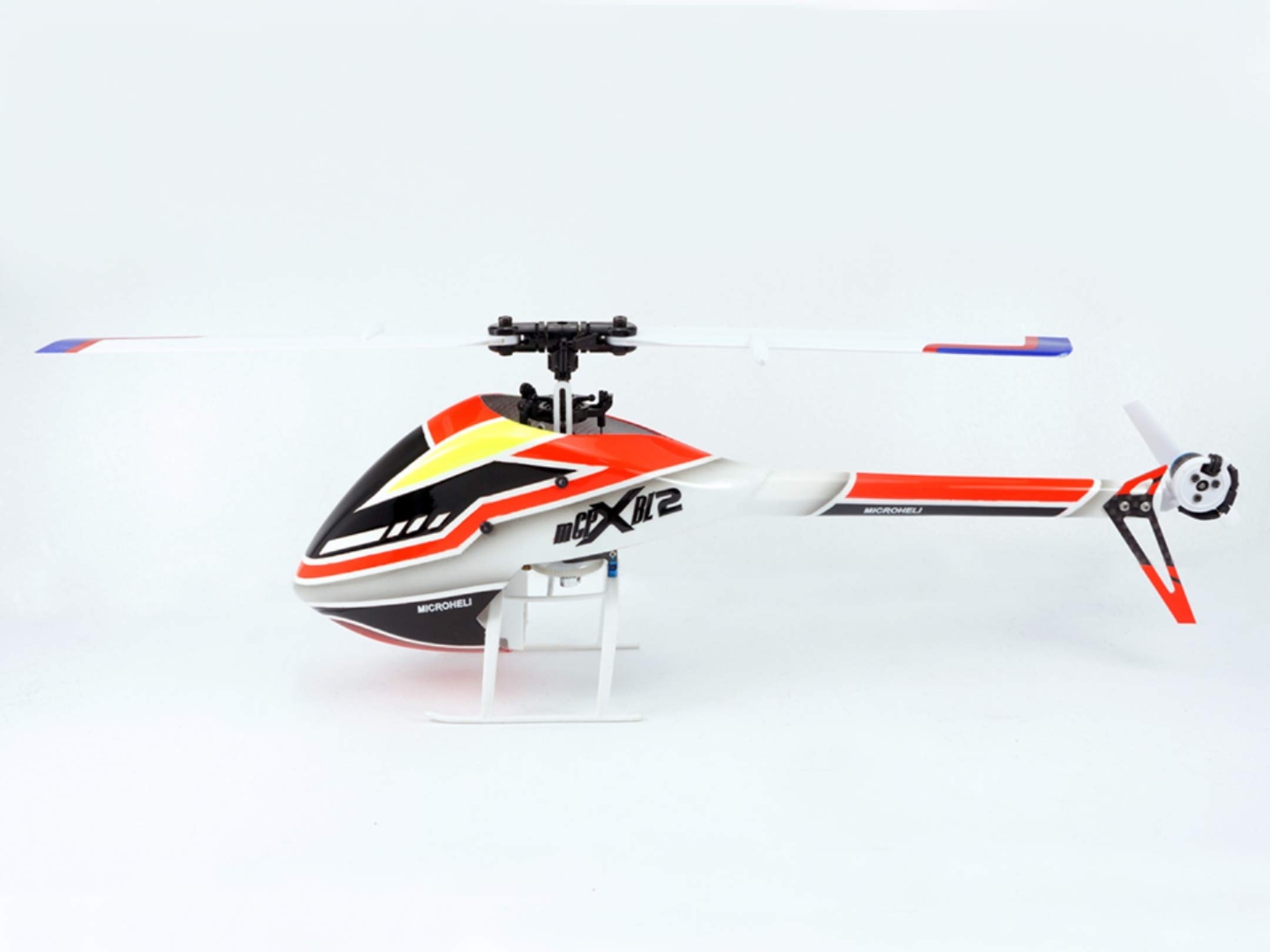 Microheli Airbrush Fiberglass Black Eye Fuselage - Blade MCPX BL2 (MH-MBL2-FLBE)