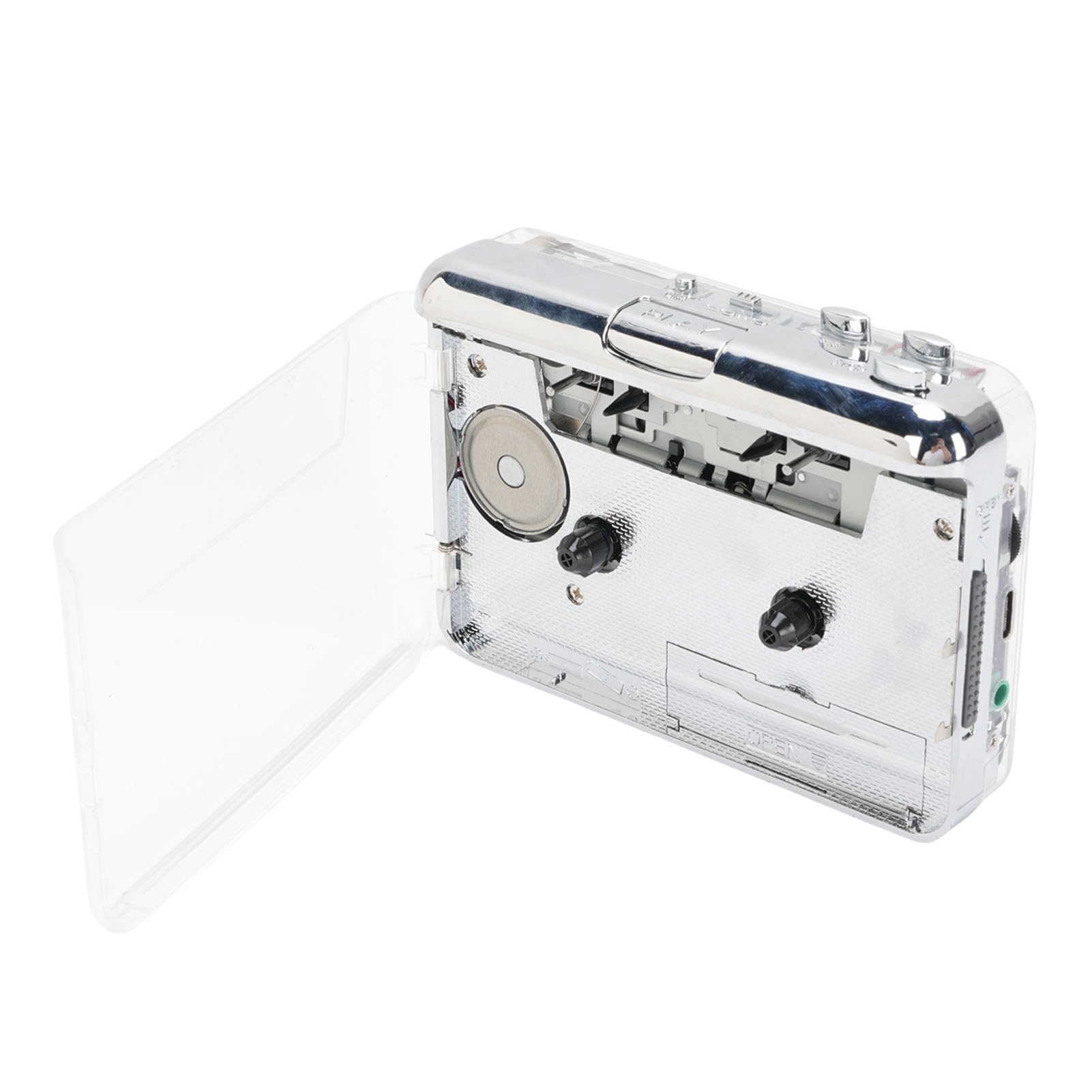 Topiky Cassetta Cassette Cassette su MP3 Converter, USB Cassette Tape Player Cattura Musica Audio MP3, Auto Reverse e Clear Stereo Cassette Tape Player, Audio Cassette a Digital