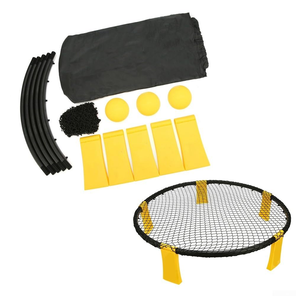 Red de Juego Redonda Ajustable con Bases Antideslizantes(9cm 12.5cm balls)
