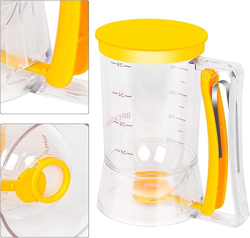 Miniatura 5 de Separador de rebozado Cupcakes Panqueques Galleta Torta Waffles Dispensador de masa Separador de galletas Crema Speratator Cup Herramientas de