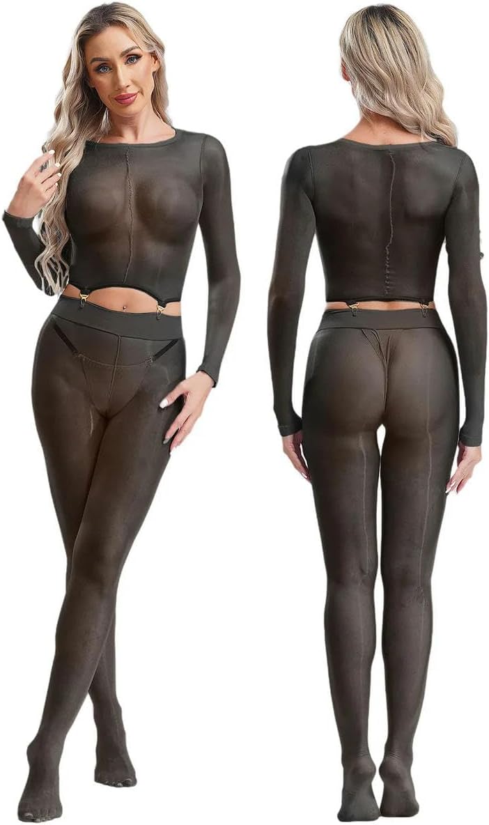 Women's Lingerie Color Pantyhose Silk Stockings Tight Thin Bodystocking Underwear Sock