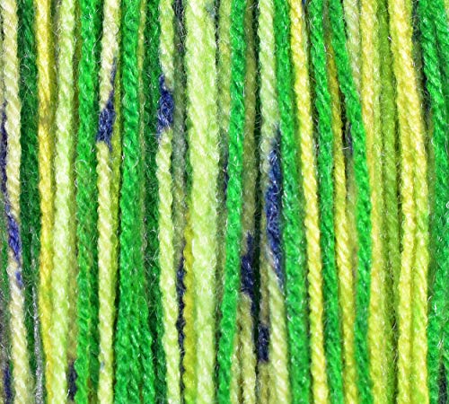 Image of Marine Excel M.Parrot (500 gm),Wool Hank Hand Knitting Wool /Art Craft Soft Fingering Crochet Hook Yarn, Needle Knitting Yarn Thread Dyed