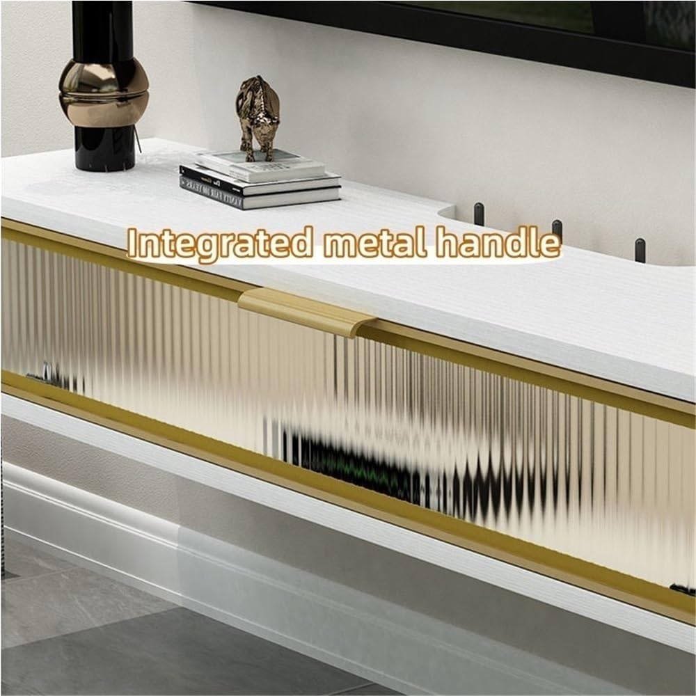 Genérico Moderno Soporte de TV de Pared - Centro de Entretenimiento Flotante con Espacio para Router WiFi - Elegante diseño Negro de 80 cm - Organizador Duradero para Sala de Estar - Solución Que aho