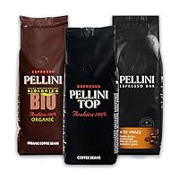Pellini set degustazione caffè in grani Top, Bio