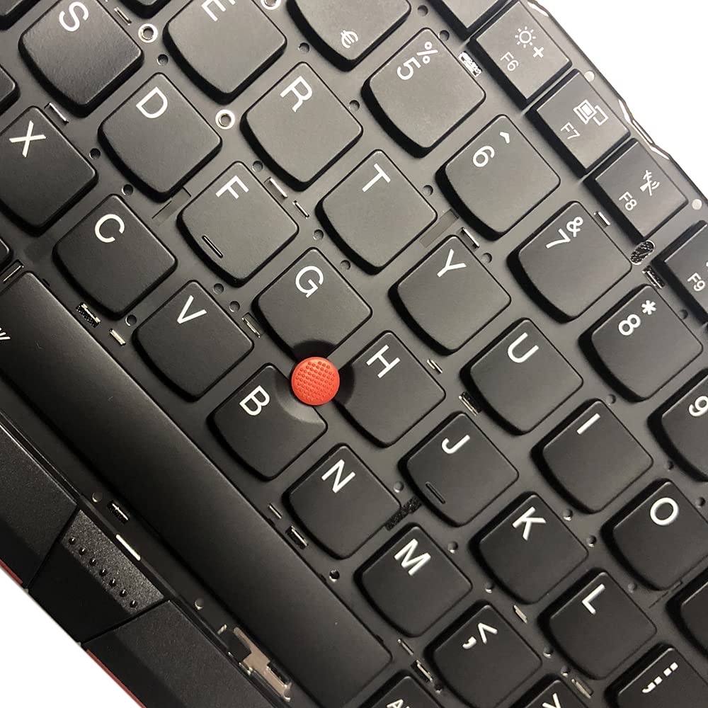 Gintai Keyboard Tastatur UK Layout für Lenovo Thinkpad T490S 20NX 20NY, T495s 20QJ 20QK, X1 Extreme 1st 2nd Gen, P1 1st 2nd Gen PK131BR1A20 SN20R66015 SG-97140-2EA NOT FIT T490 T495 Keyboard NoBacklit