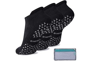 Unisex Non Slip Socks with Grip for Yoga, Hospital, Pilates, Barre |...