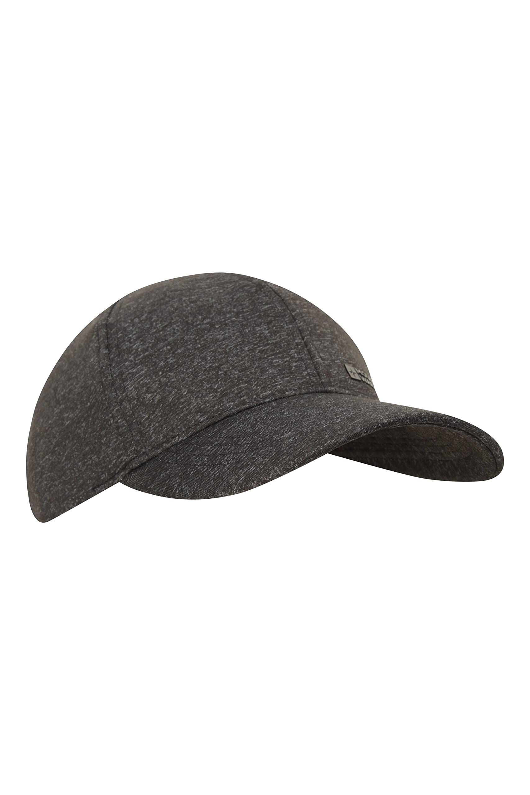 Mountain Warehouse Men's Black Melange Baseball Cap - Lightweight & Stylish Sports Sun Hat With Adjustable Head Strap - Summer Walking & Outdoors One Size