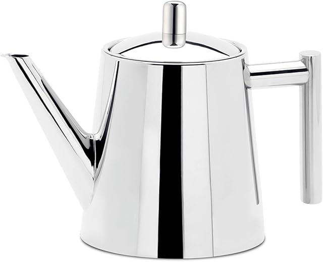 Easyworkz Stainless Steel Teapot with Removeable Infuser 800ml Tea Maker for Fruit Herbal and Infusion Tea
