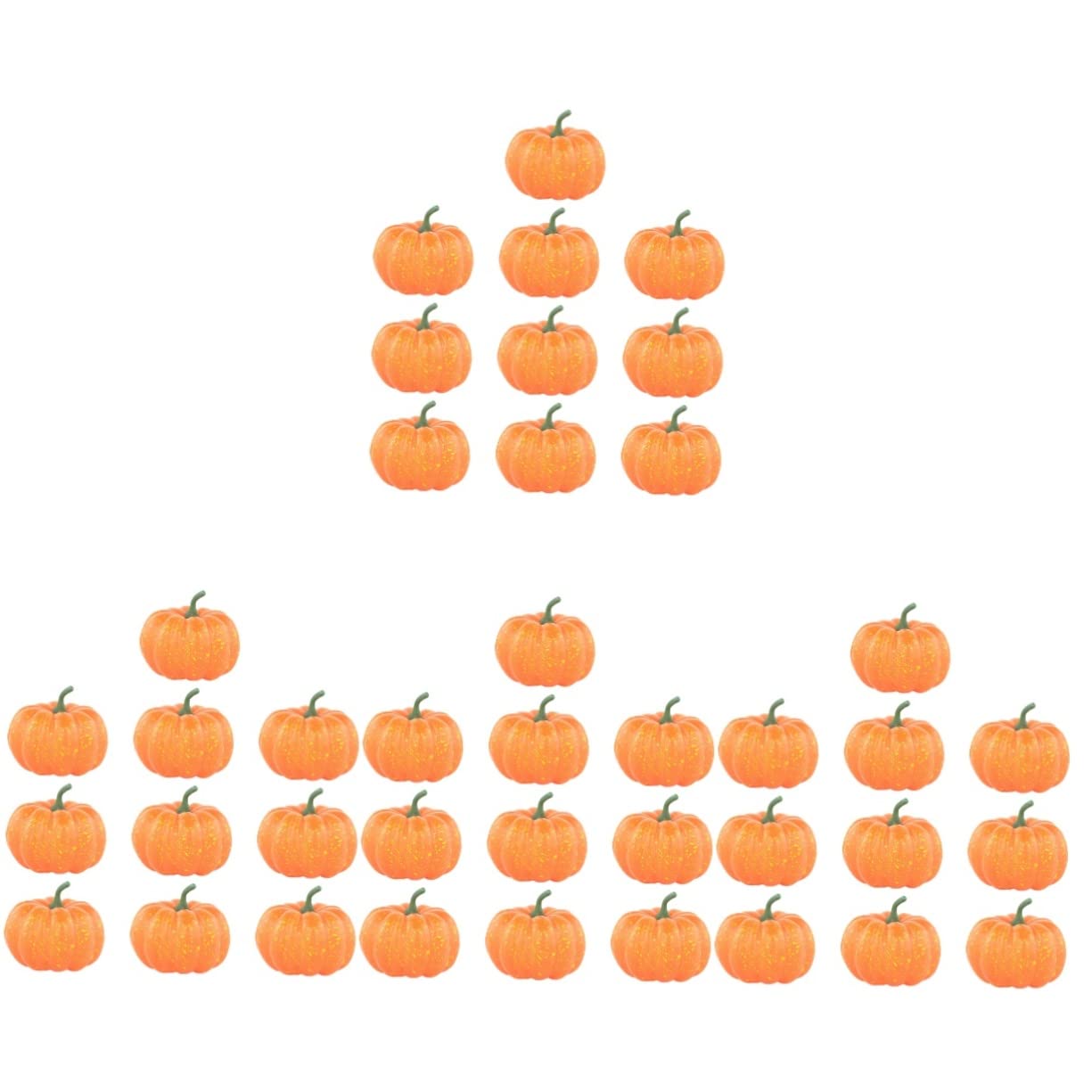 Decoración de cocina de Halloween con calabazas decorativas para mesas otoñales