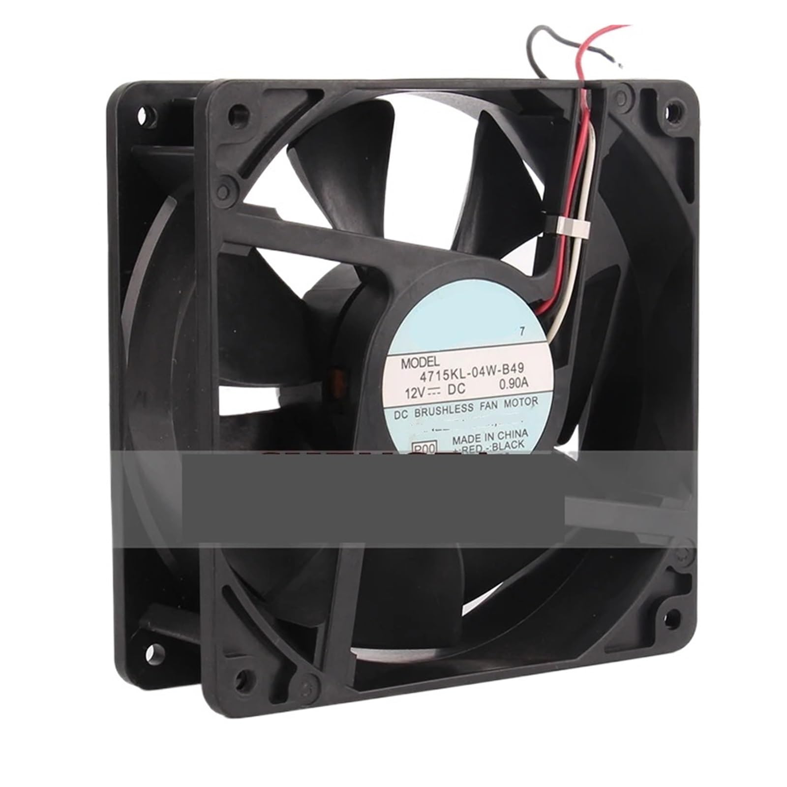IVEKYKIBC 4715KL-04W-B49 DC12V 0.90A 10.8W 120x120x38mm 12CM 12038 Cooling Fan