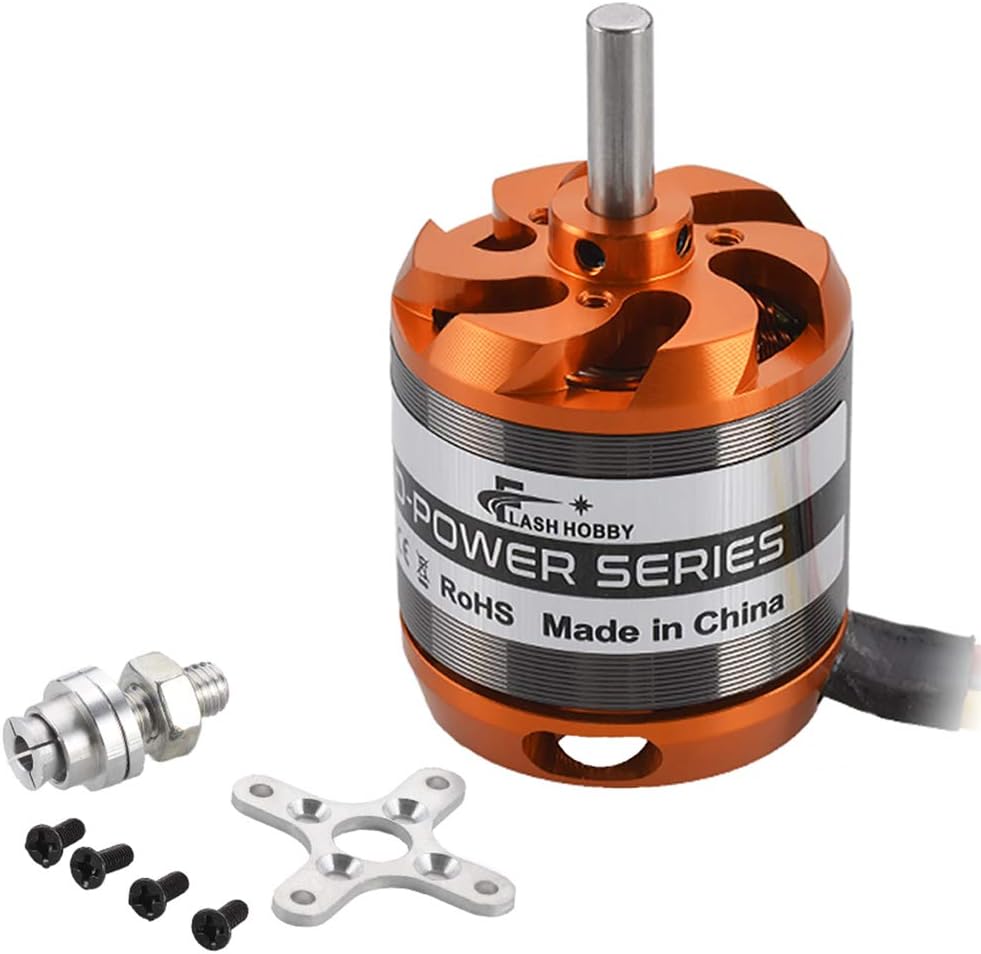 D3542 Brushless Outrunner Motor 1000KV RC Electric Motor for Mini Multicopter RC Plane Fixed-Wing UAV Robotic Arm