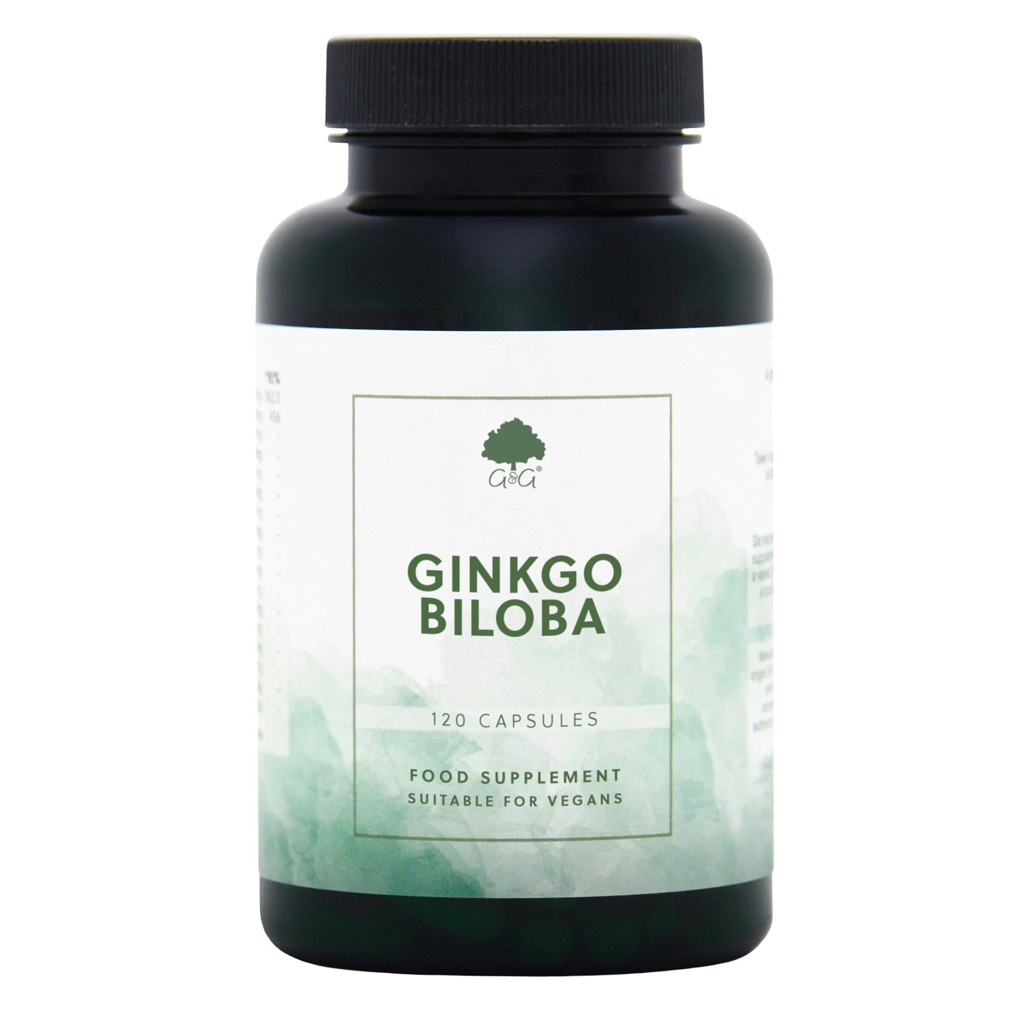 Ginkgo Biloba 400mg - 120 Vegan Capsules - G&G Vitamins