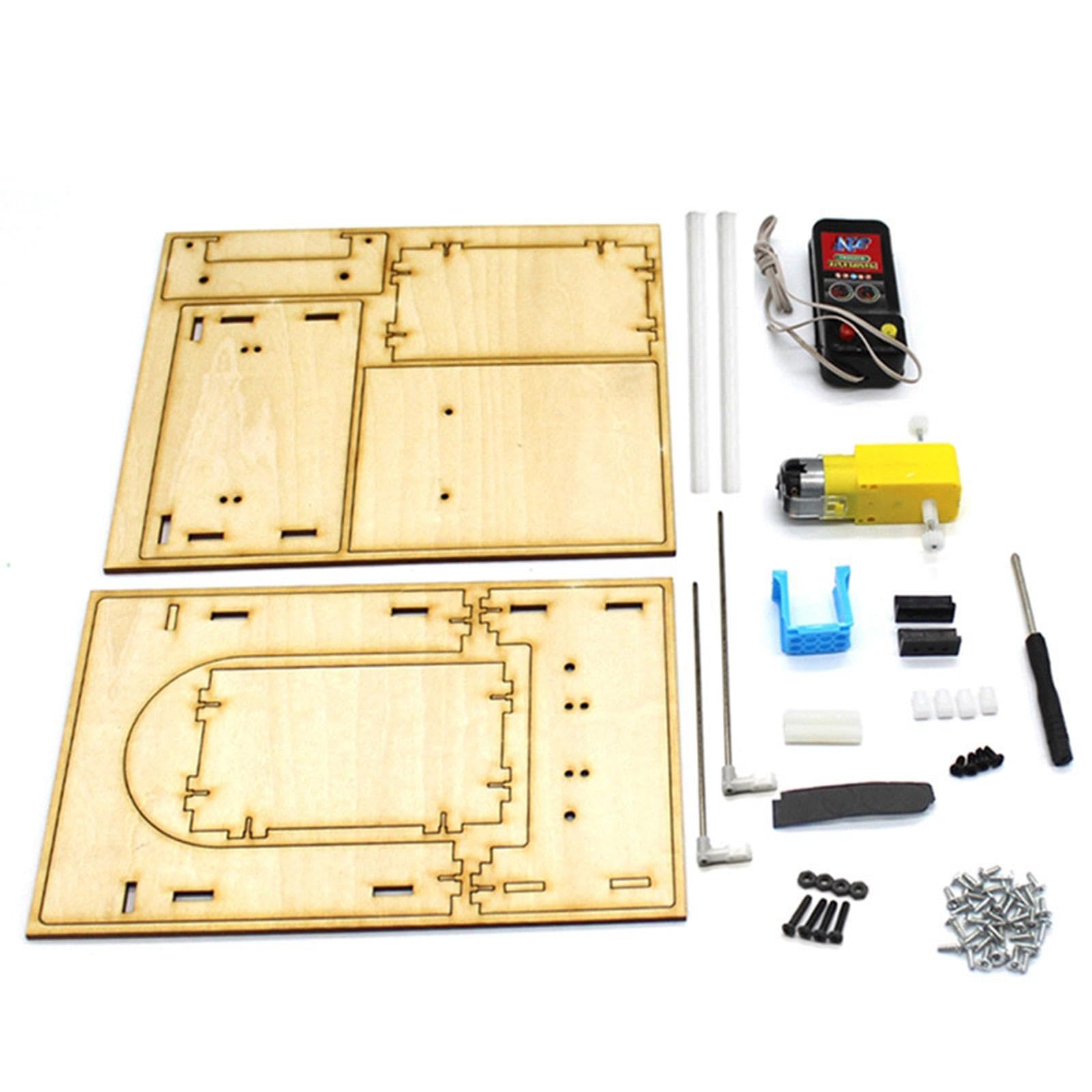 Juego de 10 kits de madera para puerta de ascensor de madera para experimentos científicos para niños de 6 a 12 años