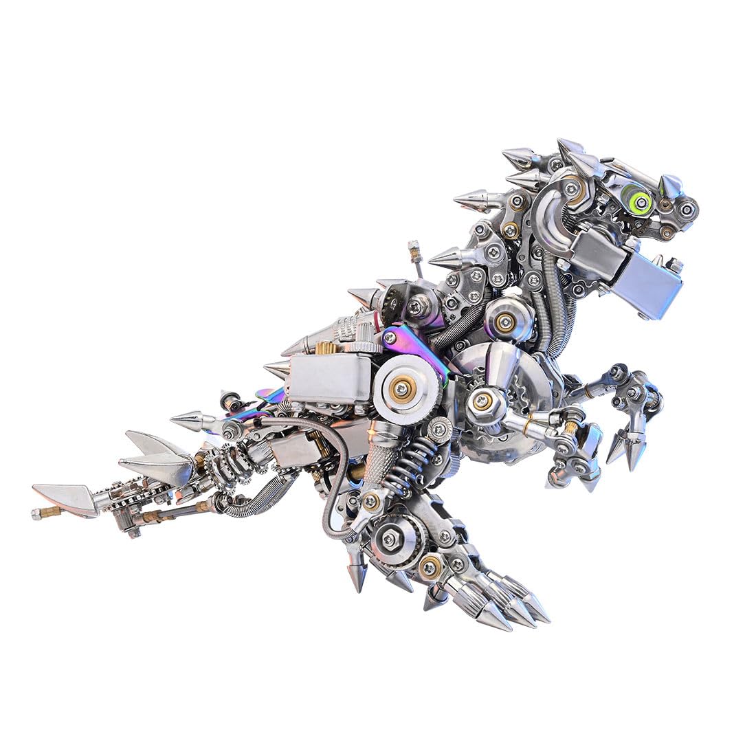 Generisch Puzle 3D Metal Q Version Papillon Dragón, Puzzle de metal 3D para acero inoxidable 340, metal entero, regalo de cumpleaños, kit de maqueta para adultos, 1110 piezas -2024