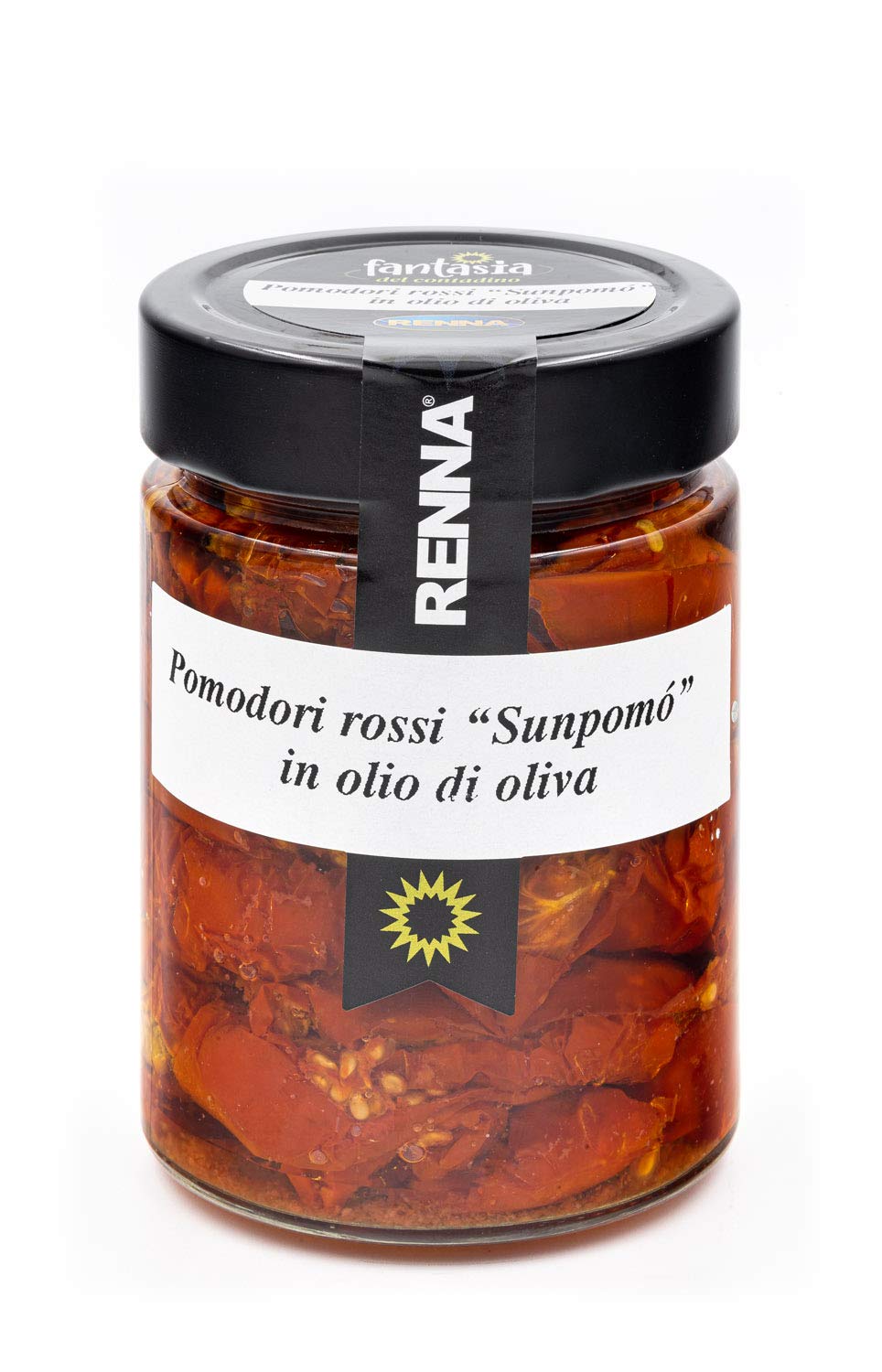 Fantasia del Contadino - Mix antipasti verdure sott'olio di oliva - Peperoncini ripieni, Pomodori "Sunpomò", Carciofi grigliati, Filetti di peperone, Antipasto "Italia", Funghi Champignon grill