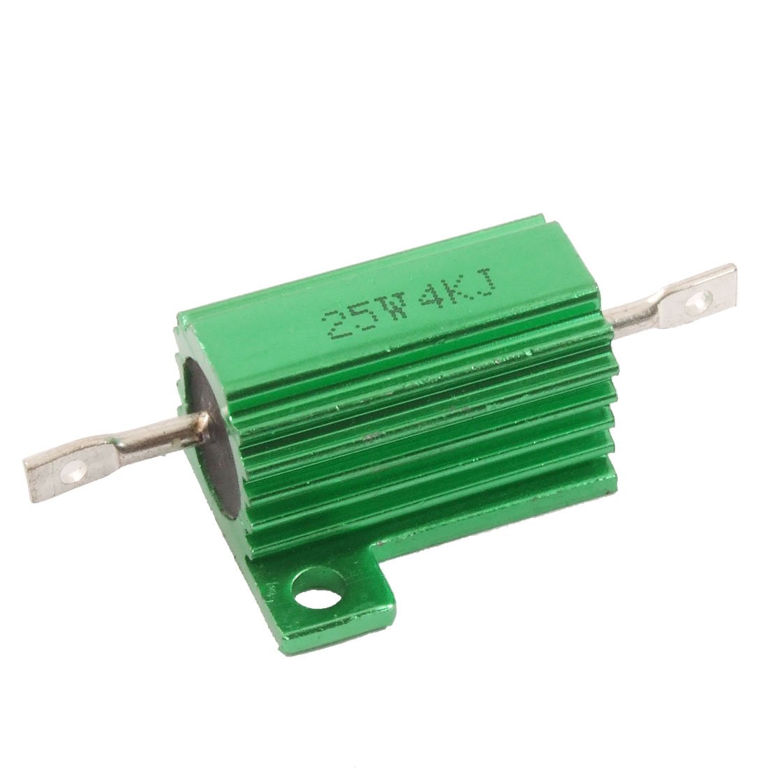 Aexit Chasis Mounted Fixed Resistors 25W 4K Ohm 5 Aluminum Case Single