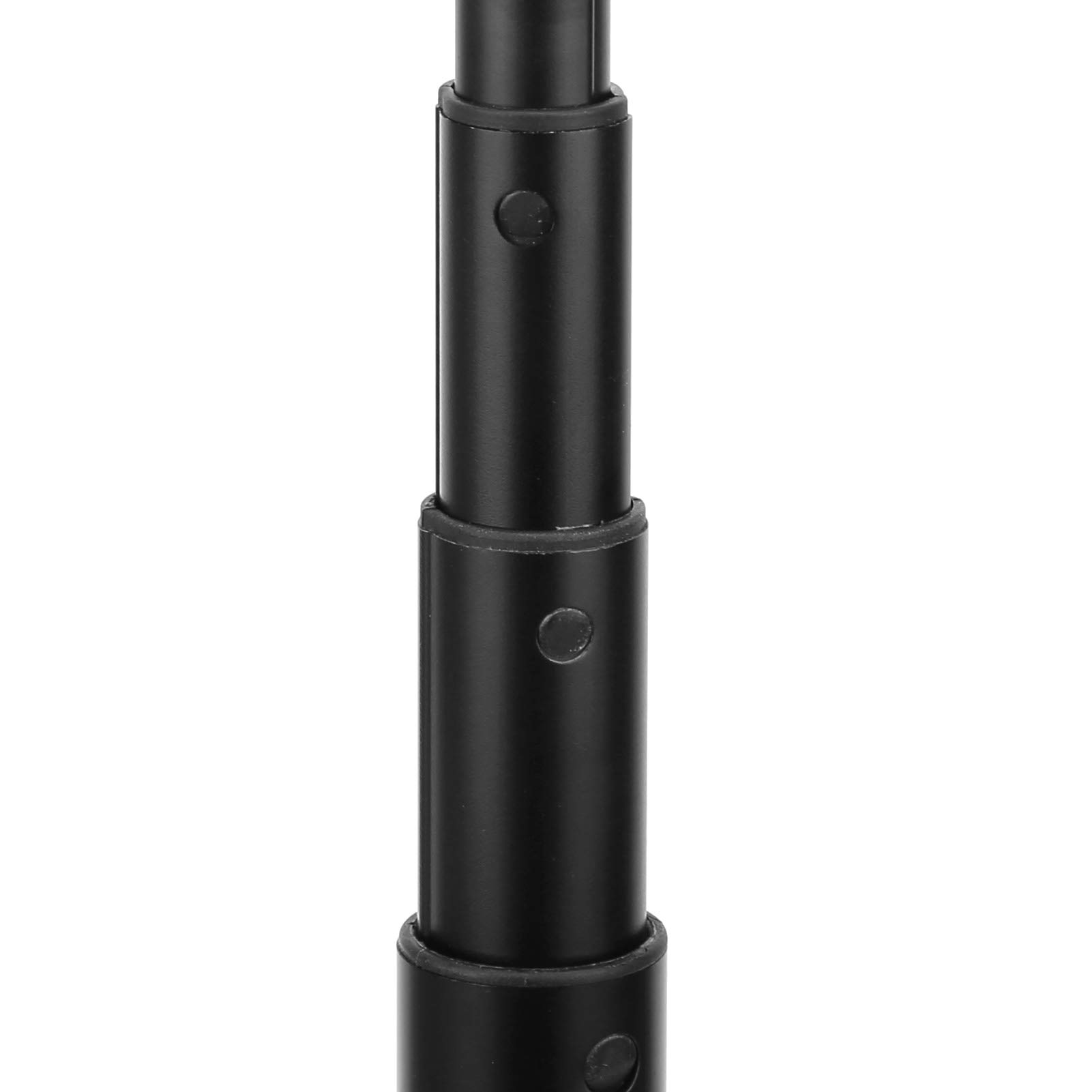 Impugnatura Bastone Selfie, Bastone Selfie Nero Antiscivolo, Lega di Alluminio Resistente + plastica + Gomma Resistente per Selfie da Viaggio riprese all'aperto
