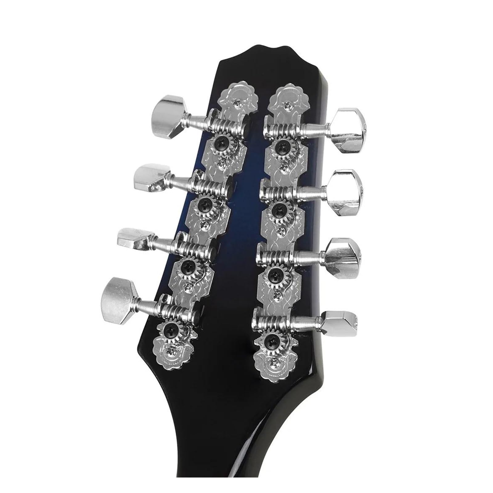 Mandoline électro acoustique 8 cordes en bois massif performance professionnelle Mandoline pour Débutants