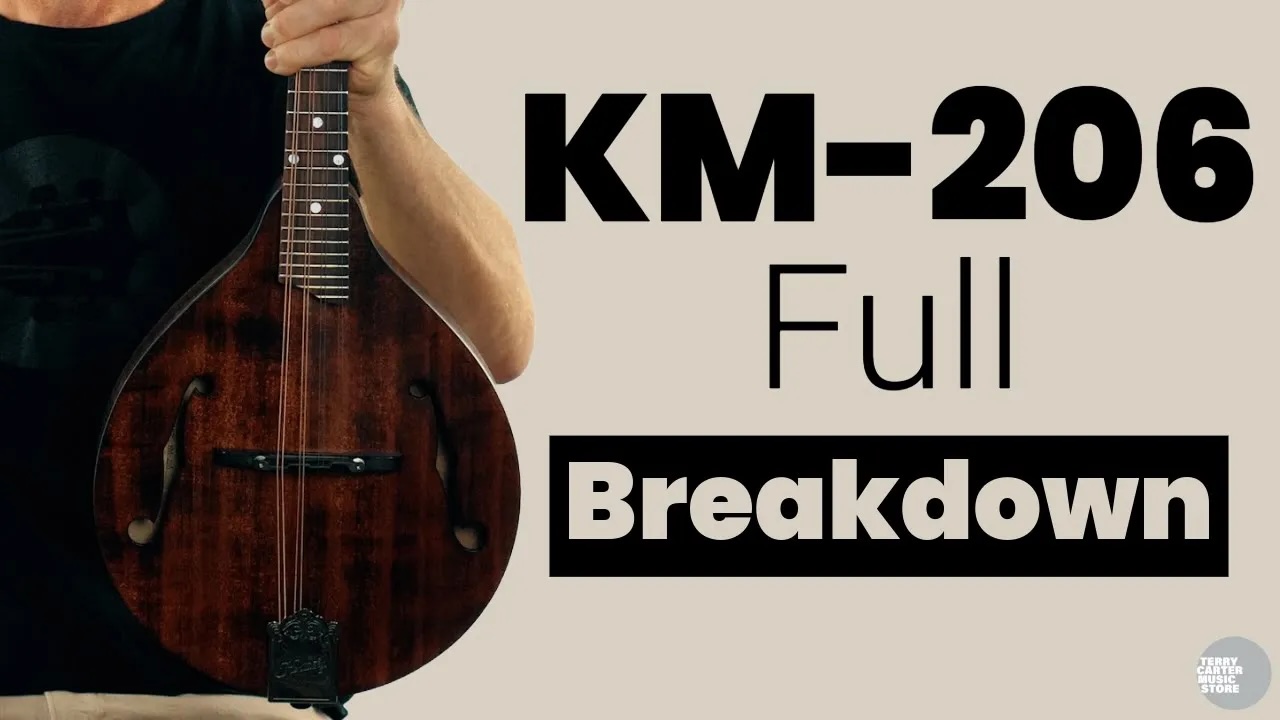 Amazon.com: Kentucky KM-206 Deluxe A-Model Mandolin – Satin Brown